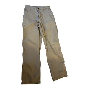 Carhart men’s Khaki Pants durable work pants Size 28x30
